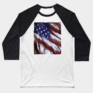 American Flag Baseball T-Shirt